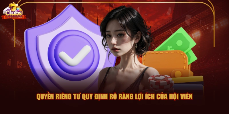 Quyền riêng tư quy định rõ ràng lợi ích của hội viên
